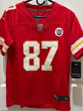Kansas City Chiefs #87 Red Nike NFL Jersey